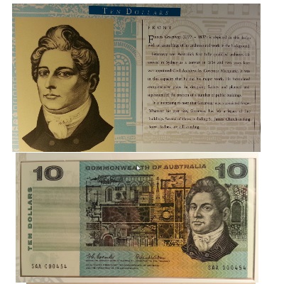 NPA 1991 25th Anniversary Banknote Set 10 dollar note